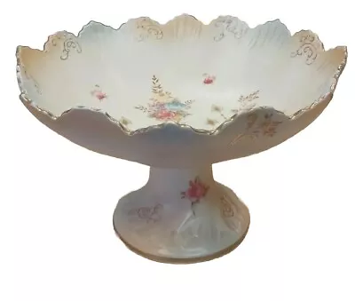 Buy Crown Devon Fieldings & Co. Very Pretty Comport  Bon Bon Dish On Stem 10  Wide • 10.60£