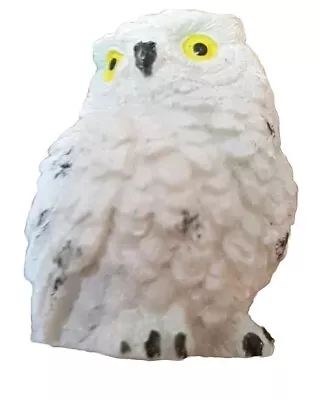 Buy Vintage Pottery Ceramic Miniature Snowy Owl Figurine - White  • 0.99£