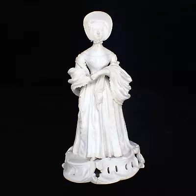 Buy C1838 Antique White Biscuit Porcelain Figure Of Queen Victoria By Minton • 249.95£