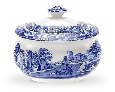 Buy Spode Blue Italian Sugar Box • 49.50£