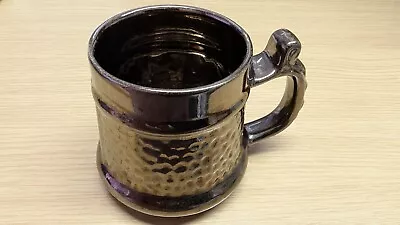 Buy Vintage  Prinknash Abbey Pottery  Copper Lustre - 380ml Mug / Tankard - VGC • 8£
