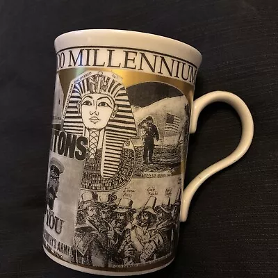Buy Millennium 1000-2000 Pattern Crown Trent Bone China Mug Coffee Tea • 5.99£