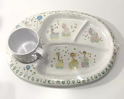 Buy Precious Moments Childs Plate Cup Dinnerware Set New Sealed Enesco 1987 Vintage • 14.90£
