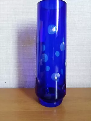 Buy Stunning Cobalt Blue Glass Vase • 15£