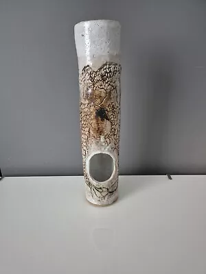 Buy Bernard Rooke Large Cylinder Vase/candle Holder. Brutalist • 45.99£