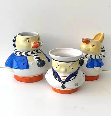 Buy VINTAGE RARE MABEL LUCIE ATTWELL SHELLEY  NURSERY THREE PEICE TEA SET 1930's • 75£