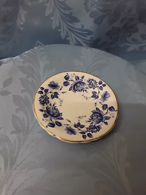 Buy Royal Grafton Bone China Dubarry Small Plate Blue Rose • 6£