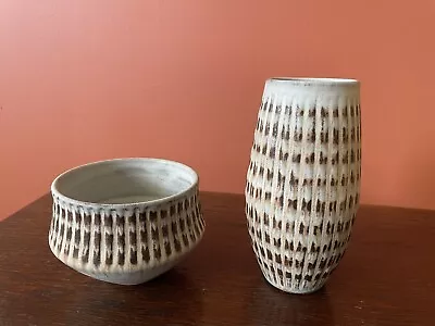 Buy Two Lovely Pottery / Ceramic Items , Vase / Pot .Collectable From Hastings. • 10£