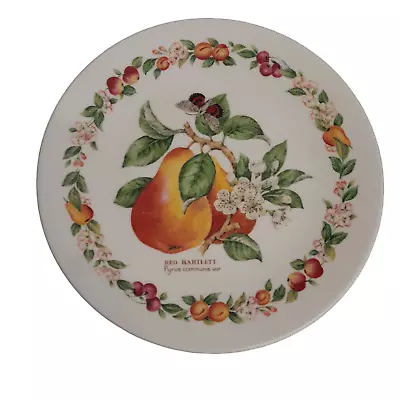 Buy Vintage Royal Worcester Plate Red Bartlett Orchard Fruits • 4.99£