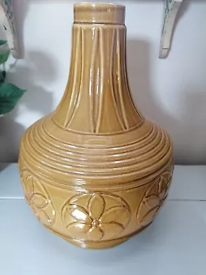 Buy Large Glazed Pottery Retro Vintage 1970s Lamp Base • 19.99£