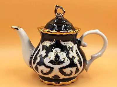 Buy Uzbek Traditional Pottery Teapot Made In Toshkent Choyxana 1.5 Pint Teapot. • 75£