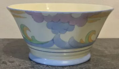 Buy Art Deco TUSCAN Porcelain WAVES & CLOUDS Pattern 3021A SUGAR BOWL • 30£