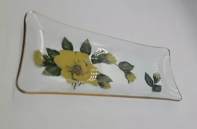 Buy 1960S CHANCE GLASS SEGMENTED TRAY IN MERMAID ROSE DESIGNHome  • 3.99£