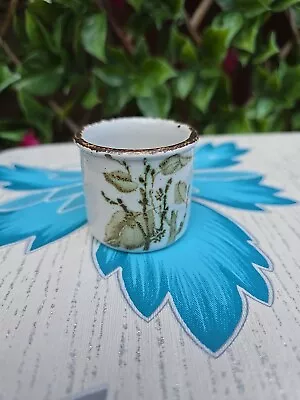 Buy Vintage Midwinter Stonehenge Greenleaves Egg Cup Leaf Pattern  • 10£