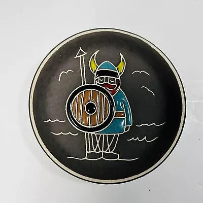 Buy Vintage MCM Mid Century TRIFA Norway Viking Pin Dish Colourful  • 24.99£