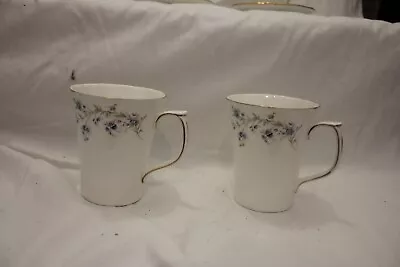 Buy 111402d Lovely Pair Duchess  Tranquillity  Mugs Bone China 10.5cm Tall • 14£