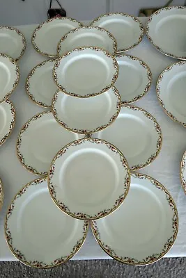 Buy Vintage Limoges France VIGNAUD~The Meuse~7.5” Salad PLATE! 12Available~EXCELLENT • 15.86£