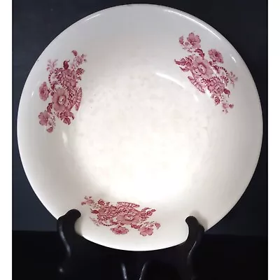 Buy Bowl Staffordshire Charlotte Royal Crownford Clarice Cliff Red Serving Dish 9   • 26.09£