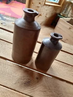 Buy Vintage Watt & Lovett Langley Mill Inkwell Pots X 2  • 12.50£