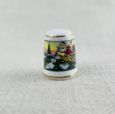 Buy SUTHERLAND ENGLAND THIMBLE COLLECTION - STRAWBERRY Christmas 1994 • 1.99£