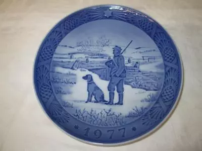 Buy Royal Copenhagen Kaj Lange Christmas Plate 1977 Immervad Bridge • 12.99£