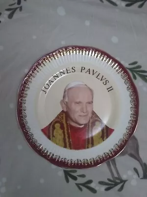 Buy Pope John Paul II Plate Joanne's Pavlvs II Royal Sutherland Fine Bone China... • 5.50£