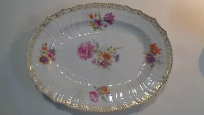 Buy KPM Floral Platter - King Wilhelm II • 1,400.40£