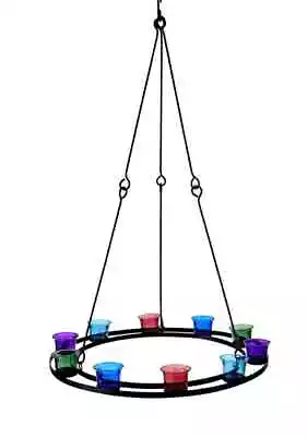 Buy Tea Light Chandelier - Single Tier / Tea Light Holder By Bell Tent Boutique • 37.99£