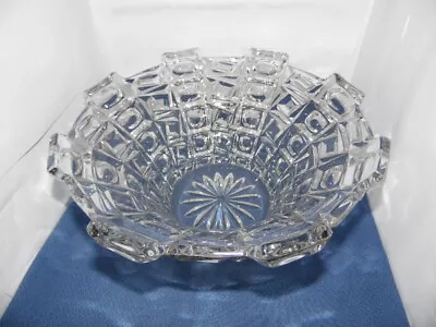 Buy Art Deco Libochovice Czech Glass Bowl • 16.95£