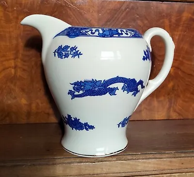 Buy Vintage Royal Cauldon Blue Dragon Milk Jug. 1960s • 8£