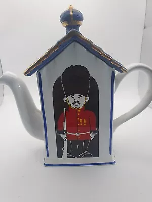 Buy Price Kensington  Palace Guard  English Pottery Souvenir Teapot  • 24.99£
