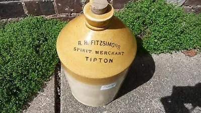 Buy Vintage Price Bristol Stoneware Flagon Bottle Fitzsimon Tipton • 69.99£