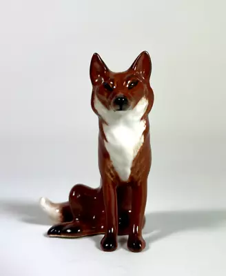 Buy Vintage Beswick Seated Fox Figurine - EXCELLENT CONDITION • 23.50£