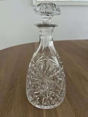 Buy Vintage High Quality Lead Crystal Decanter With Mushroom Stopper • 22£