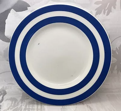 Buy Staffordshire Chef Cordon Bleu Ironstone Blue & White Stripe Side Plate 6.5  • 3£
