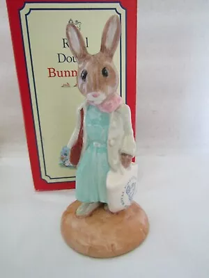 Buy Shopper Bunnykins DB 233 Royal Doulton New In Box & Certificate Of Authenticity • 19.95£