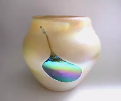 Buy A  Signed JOHN DITCHFIELD  ART GLASS VASE,  • 165£