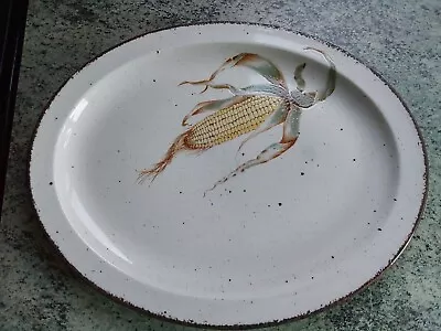 Buy Vintage Stonehenge Midwinter Maize/corn Oval Platter 13.6 Inch • 21.99£