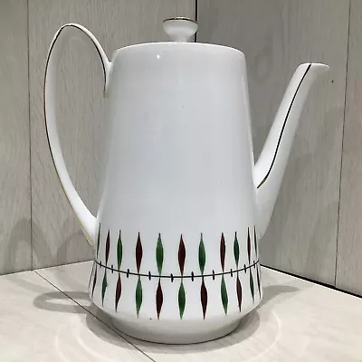 Buy Royal Grafton Vintage Elegant 1950s Fine Bone China Tripoli Coffee Teapot • 22£