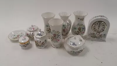 Buy Aynsley Wild Tudor Fine Bone China Collection, Clock, Vases & More • 13.50£