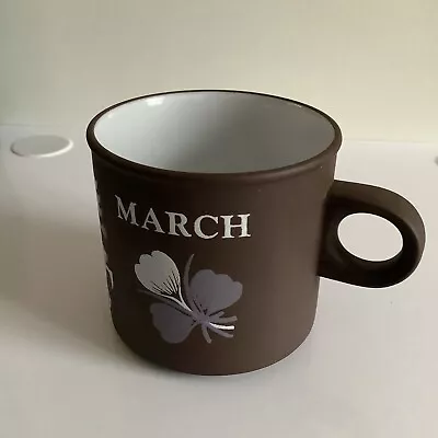Buy Hornsea Pottery Love Mug Discontinued Lancaster Vitramic Birthday Month March • 20.99£