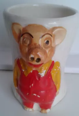 Buy Pinky From The Pinky & Perky Show, Keele Street Pottery 1957 Egg Cup • 4.70£