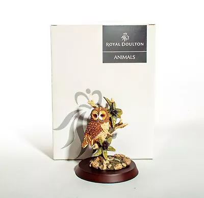 Buy Royal Doulton Animals Birds Of Nature Tawny Owl RDA91 Boxed Figure - UK Made! • 95£