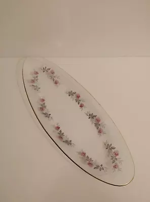 Buy Vintage Chance Glass Long Trinket Serving Dish, Retro 1960s, Trinket Tray • 2.99£