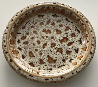 Buy Fosters Pottery Plate Flecked Brown 7.25” Diameter • 9.99£