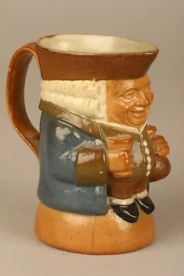 Buy  A Royal Doulton Lambeth Stoneware Toby Jug 11.5cm And Stamped. • 75£