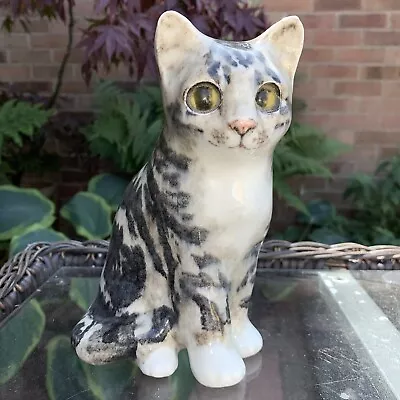 Buy Winstanley Pretty Tabby Cat Size 2 Glass Eyes, Approx 19 Cm Tall. • 34.99£