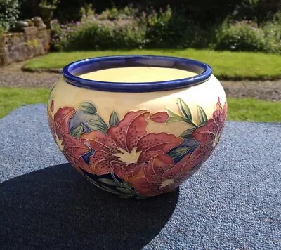 Buy Old Tupton Ware Ceramic Plant Pot / Planter / Vase Lily Design 13.5cm High • 27.99£