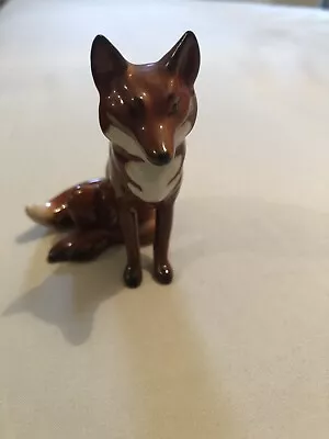 Buy Vintage Beswick Pottery Sitting Fox Figurine  • 12£