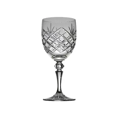 Buy GALWAY Crystal - CLARE Cut - Goblet Wine Glass / Glasses - 7 3/4  • 19.99£